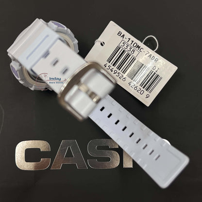 Casio Baby-G Women's Watch BA-110MC-7A Resin Band Mineral Glass Shock Resistant Battery Life: 2 Years