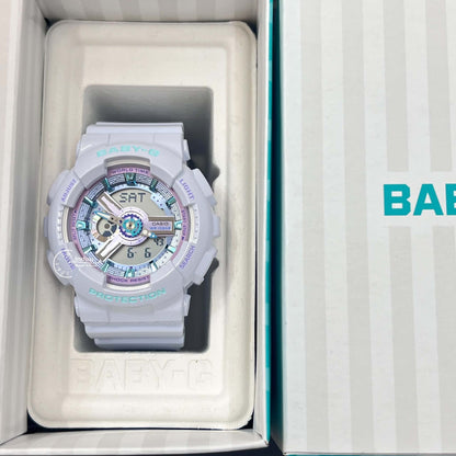 Casio Baby-G Women's Watch BA-110MC-7A Resin Band Mineral Glass Shock Resistant Battery Life: 2 Years