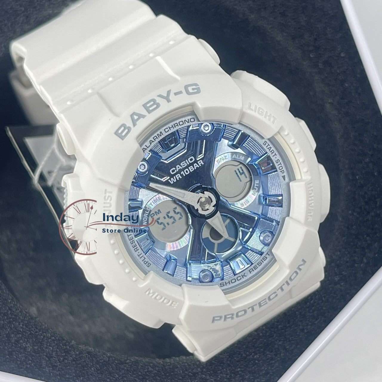 Casio Baby G Women s Watch BA 130 7A2 Resin Band Mineral Glass Shock R indaystoreonline