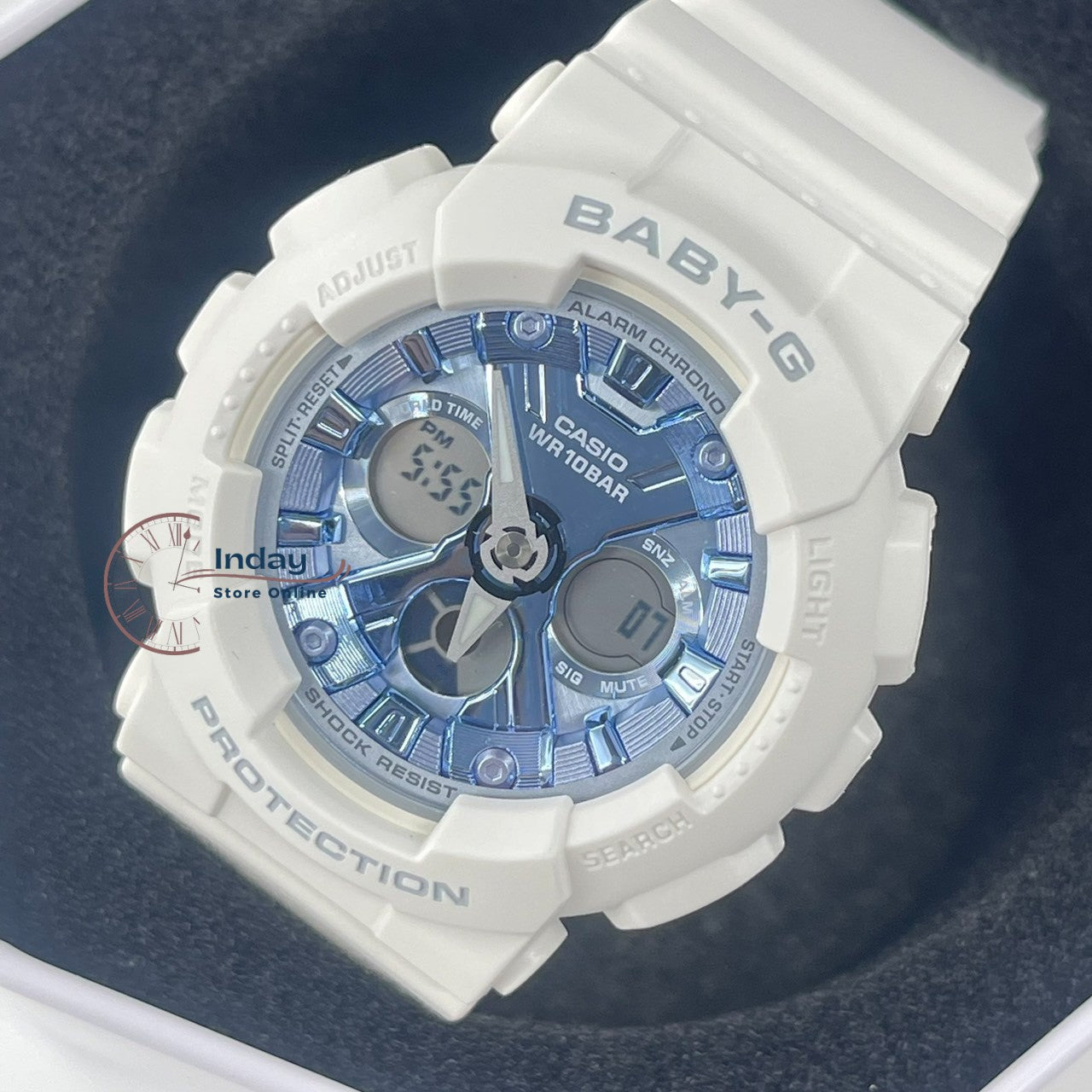 Casio Baby-G Women's Watch BA-130-7A2 Resin Band Mineral Glass Shock  Resistant