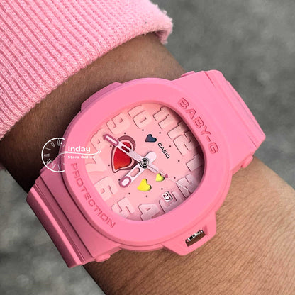 Casio Baby-G Women's Watch BGA-10-4A Playful Hearts Series