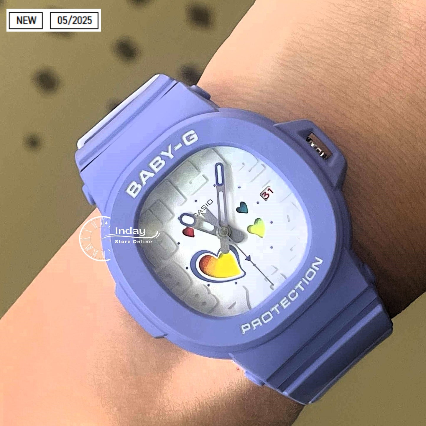 Casio Baby-G Women's Watch BGA-10-6A Playful Hearts Series