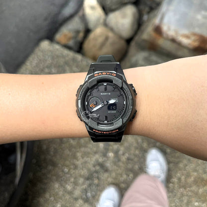 Casio Baby-G Women's Watch BGA-230S-3A Resin Band Mineral Glass Shock Resistant