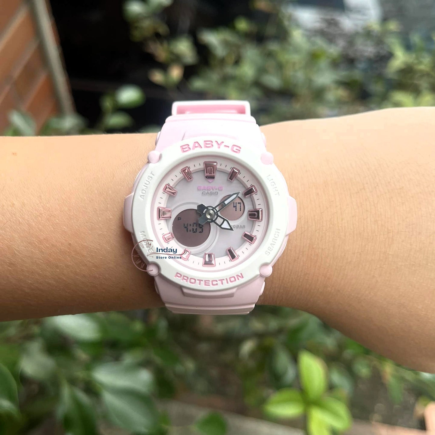 Casio Baby-G Women's Watch BGA-270-4A Resin Band Mineral Glass Shock Resistant