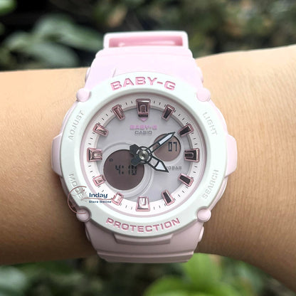Casio Baby-G Women's Watch BGA-270-4A Resin Band Mineral Glass Shock Resistant