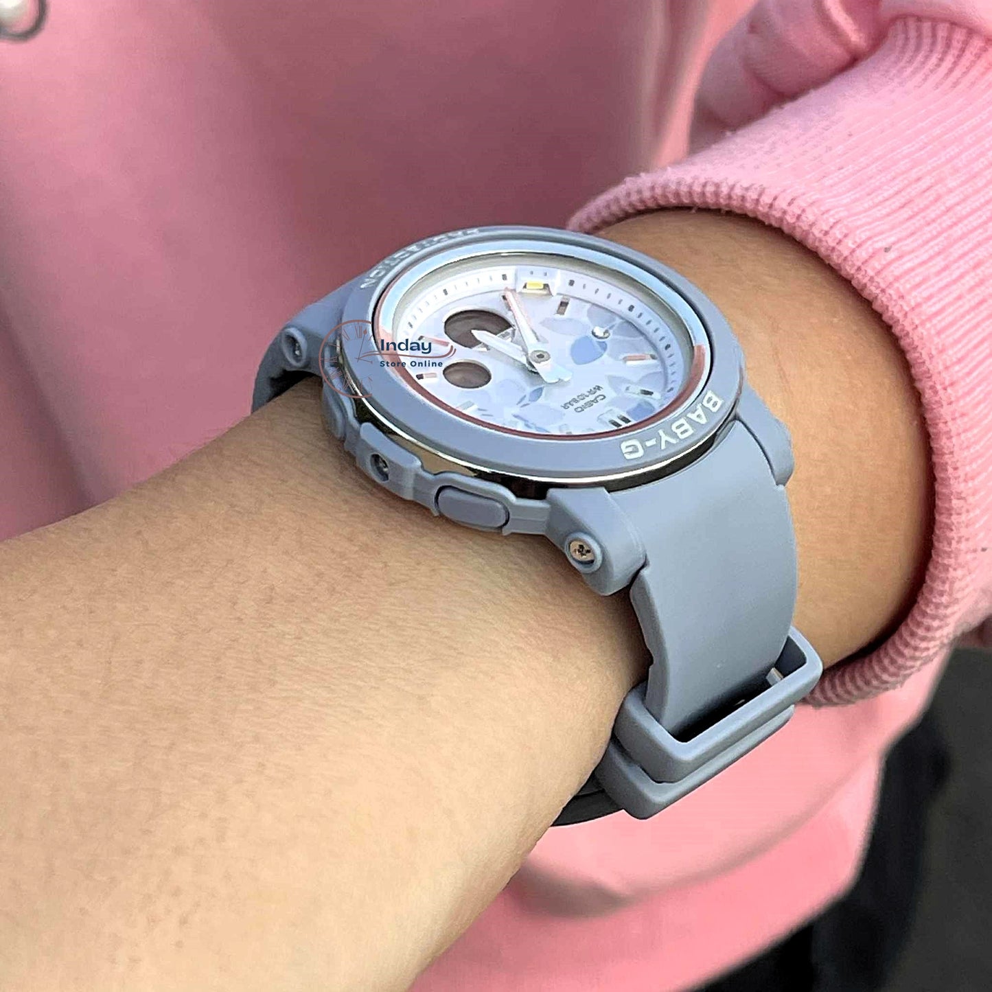 Casio Baby-G Women's Watch BGA-290FL-2A Mineral Glass Resin Band Shock Resistant Battery Life: 3 Years