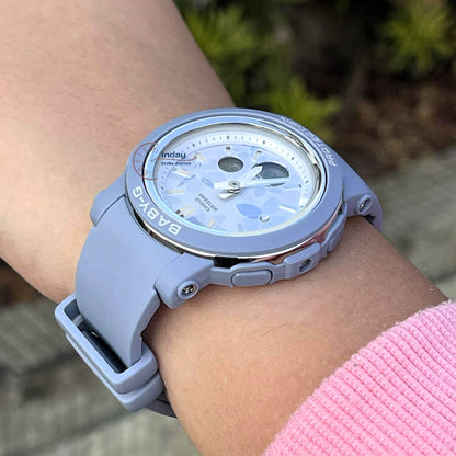 Casio Baby-G Women's Watch BGA-290FL-2A Mineral Glass Resin Band Shock Resistant Battery Life: 3 Years
