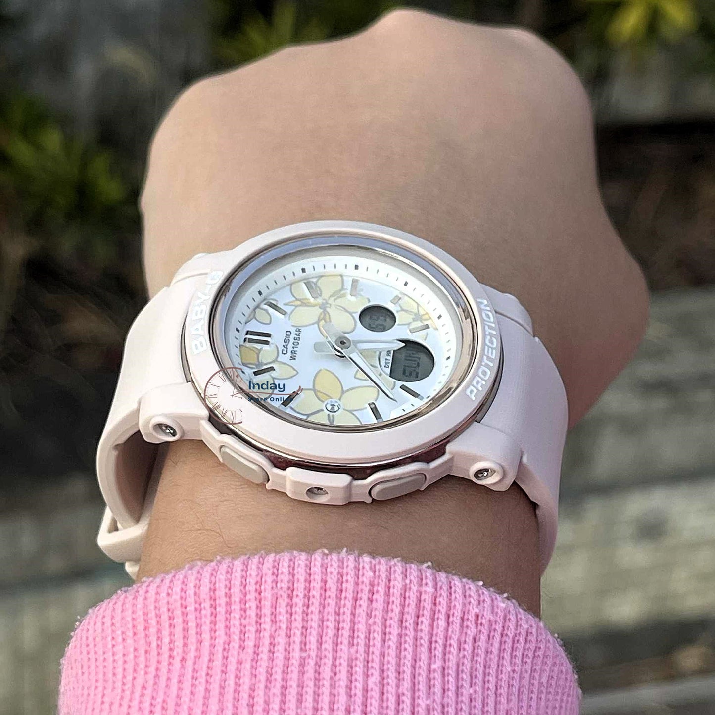 Casio Baby-G Women's Watch BGA-290FL-4A Mineral Glass Resin Band Shock Resistant Battery Life: 3 Years