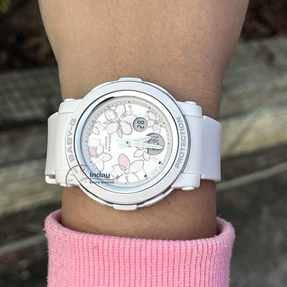 Casio Baby-G Women's Watch BGA-290FL-7A Mineral Glass Resin Band Shock Resistant Battery Life: 3 Years
