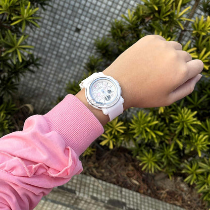 Casio Baby-G Women's Watch BGA-290FL-7A Mineral Glass Resin Band Shock Resistant Battery Life: 3 Years