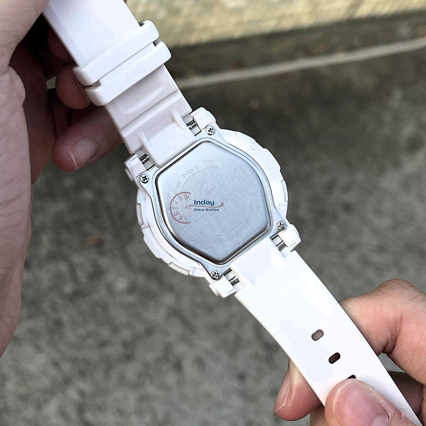 Casio Baby-G Women's Watch BGA-290FL-7A Mineral Glass Resin Band Shock Resistant Battery Life: 3 Years