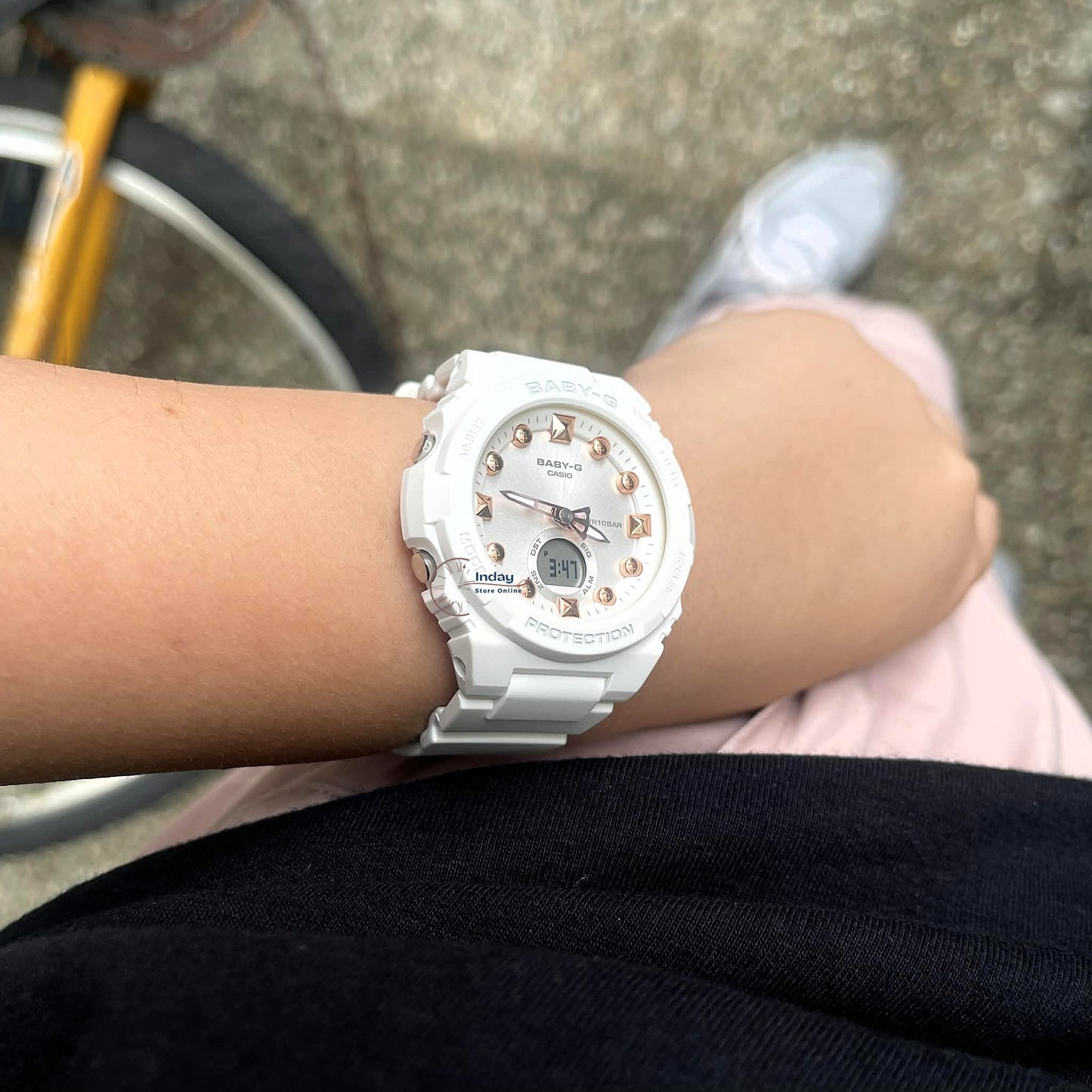 Casio Baby-G Women's Watch BGA-320-7A2 Resin Band Mineral Glass Shock Resistant