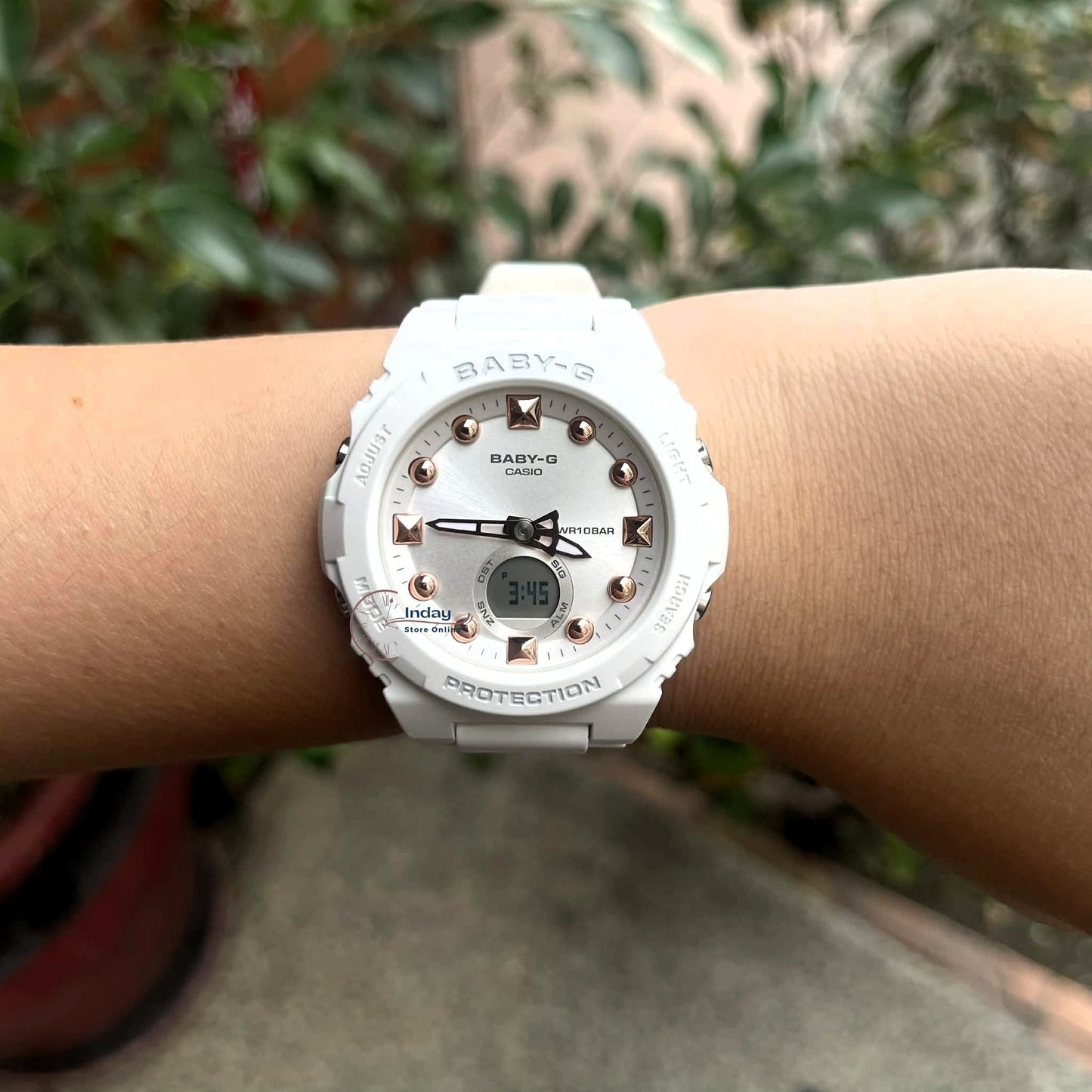 Casio Baby-G Women's Watch BGA-320-7A2 Resin Band Mineral Glass Shock Resistant