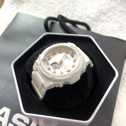 Casio Baby-G Women's Watch BGA-320-7A2 Resin Band Mineral Glass Shock Resistant
