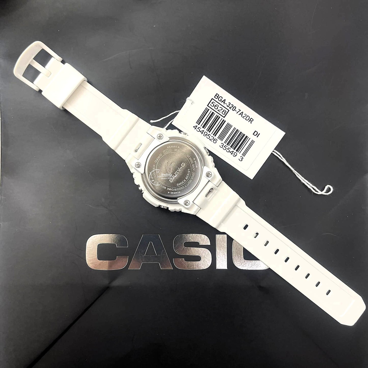 Casio Baby-G Women's Watch BGA-320-7A2 Resin Band Mineral Glass Shock Resistant