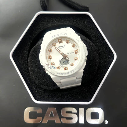 Casio Baby-G Women's Watch BGA-320-7A2 Resin Band Mineral Glass Shock Resistant