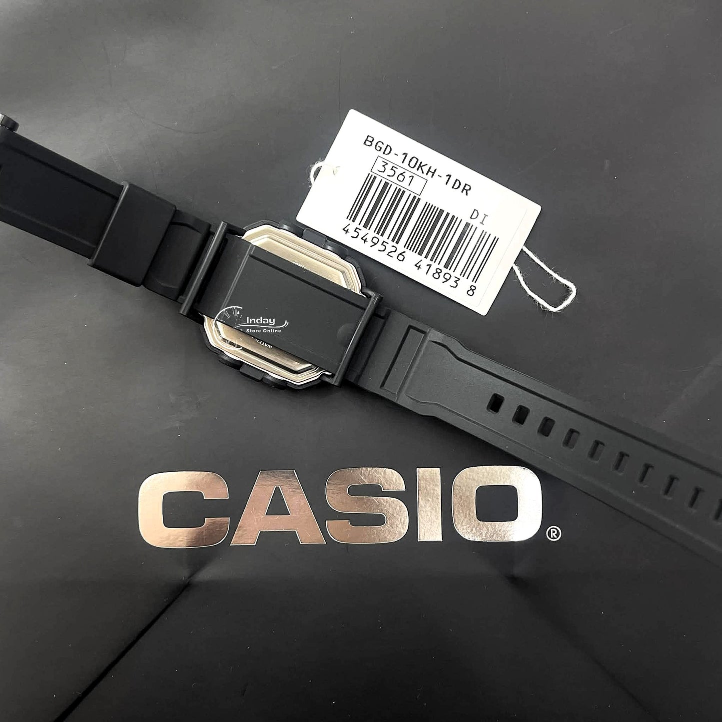Casio Baby-G Women's Watch BGD-10KH-1 Mineral Glass Resin Band Shock Resistant BatteryLlife: 3 Years