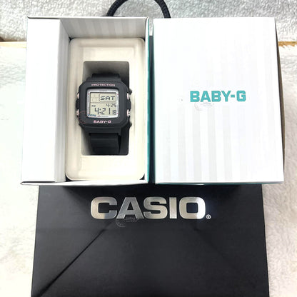 Casio Baby-G Women's Watch BGD-10KH-1 Mineral Glass Resin Band Shock Resistant BatteryLlife: 3 Years