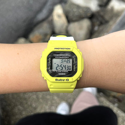 Casio Baby-G Women's Watch BGD-560TG-9 Resin Band Shock Resistant Mineral Glass