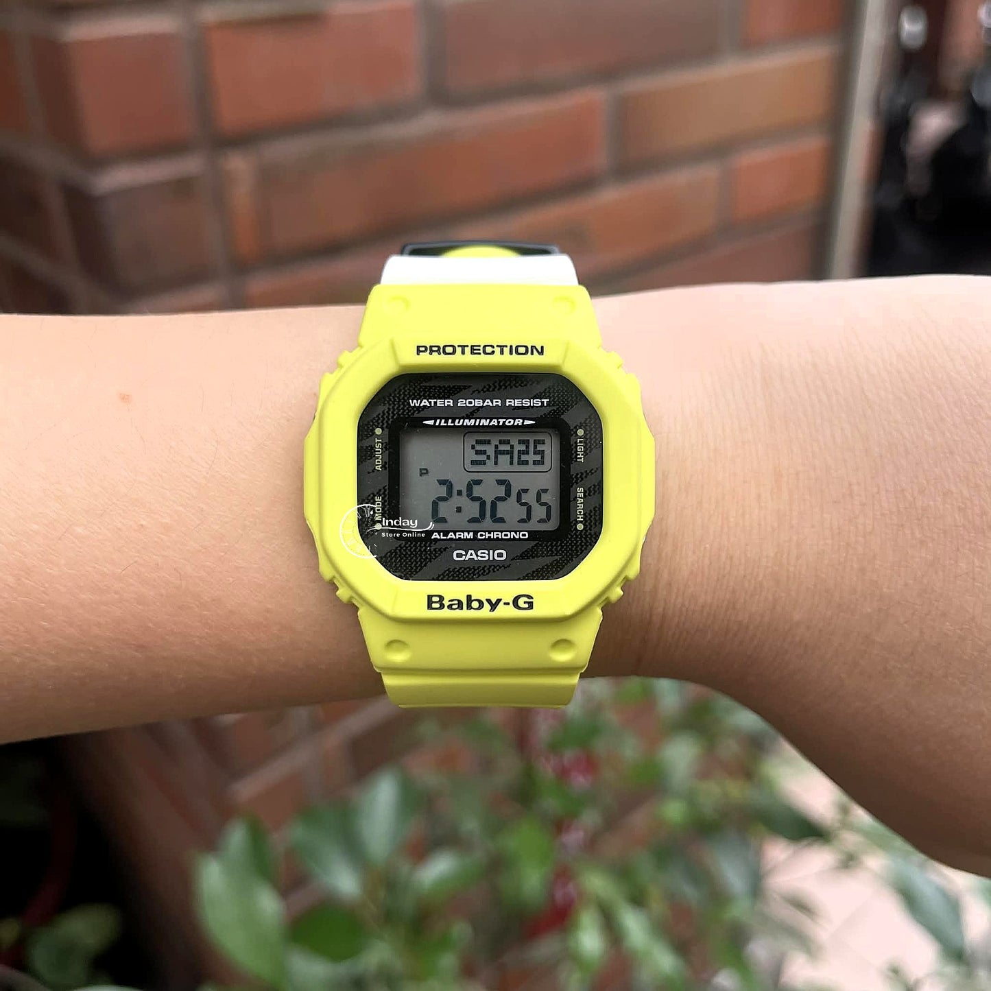 Casio Baby-G Women's Watch BGD-560TG-9 Resin Band Shock Resistant Mineral Glass