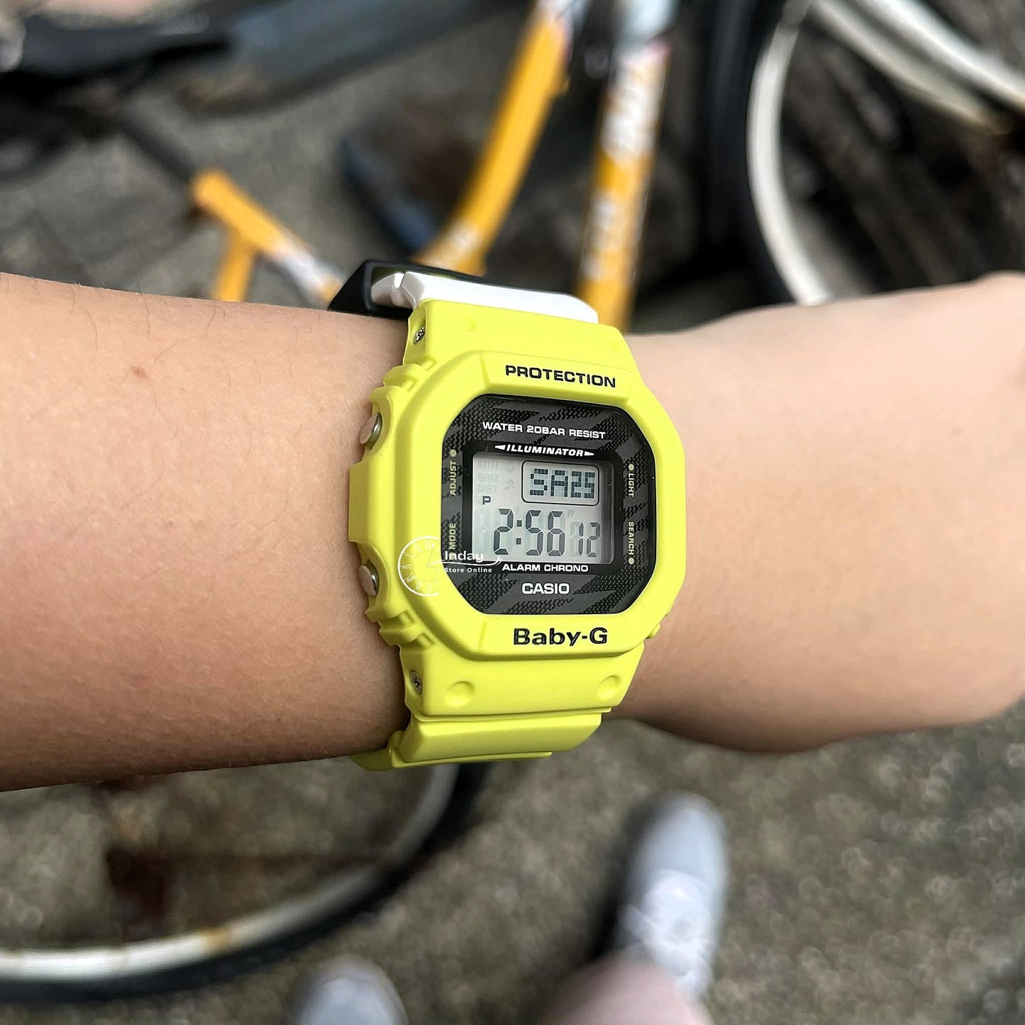 Casio Baby-G Women's Watch BGD-560TG-9 Resin Band Shock Resistant Mineral Glass