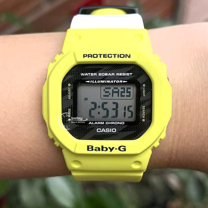 Casio Baby-G Women's Watch BGD-560TG-9 Resin Band Shock Resistant Mineral Glass