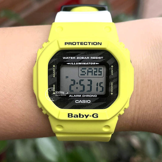Casio Baby-G Women's Watch BGD-560TG-9 Resin Band Shock Resistant Mineral Glass