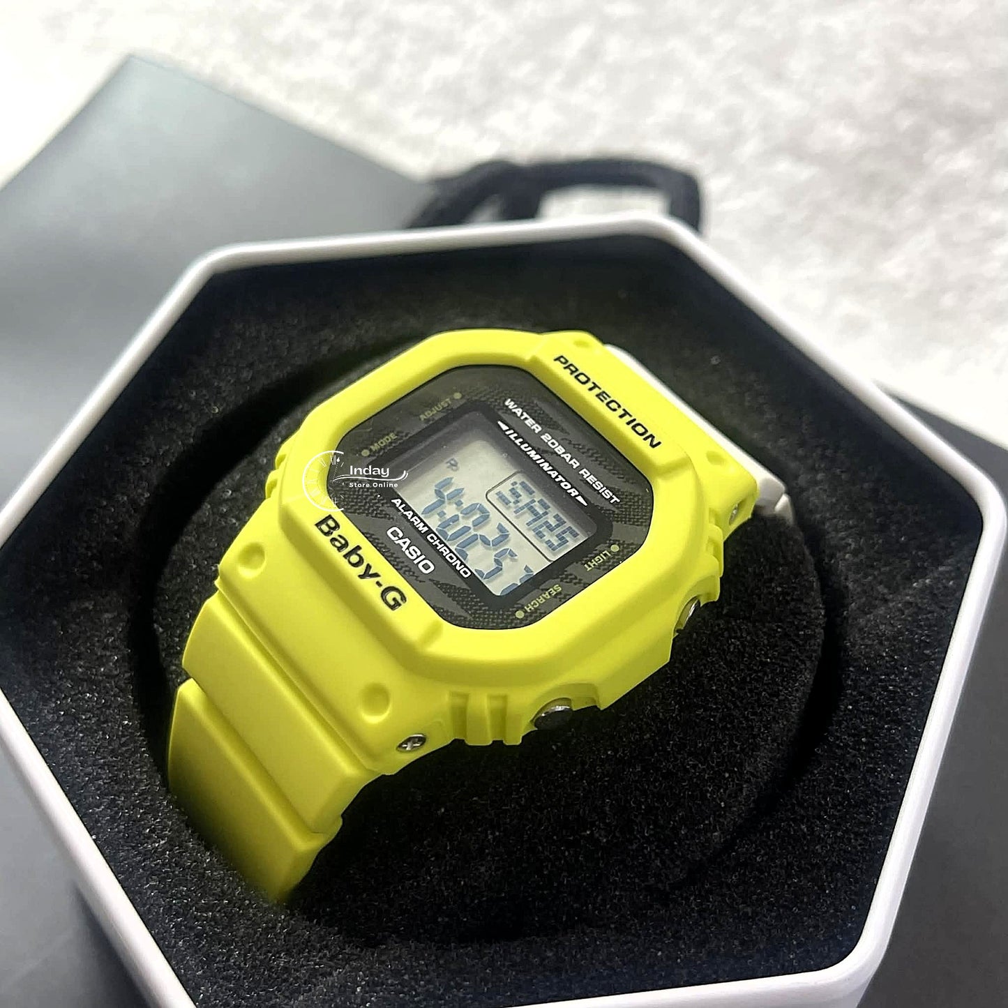 Casio Baby-G Women's Watch BGD-560TG-9 Resin Band Shock Resistant Mineral Glass