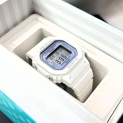 Casio Baby-G Women's Watch BGD-565SC-2B Mineral Glass Shock Resistant Resin Band Battery Life: 3 Years