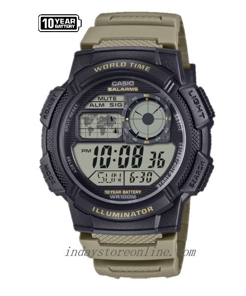 Casio Digital Men's Watch AE-1000W-5A