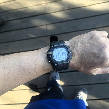 Casio Digital Men's Watch AE-1600H-1A Resin Band Resin Glass Battery Life: 10 years