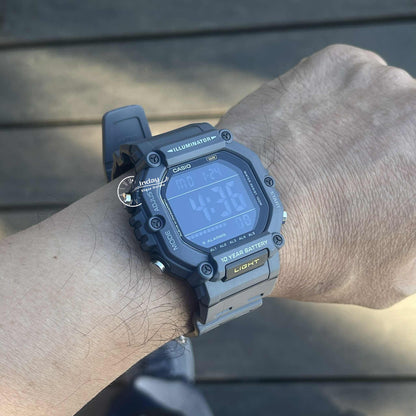 Casio Digital Men's Watch AE-1600H-8B Resin Band Resin Glass Battery Life: 10 years