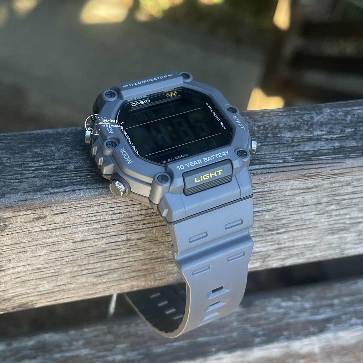 Casio Digital Men's Watch AE-1600H-8B Resin Band Resin Glass Battery Life: 10 years