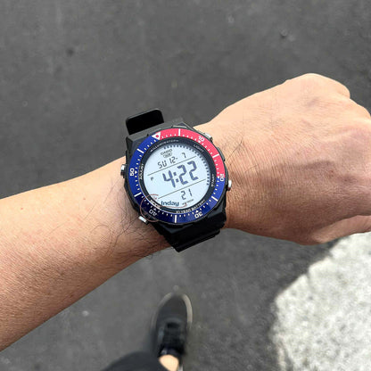 Casio Digital  Men's Watch AE-1700H-1A2 Resin Glass Resin Band Battery Life: 10 Years