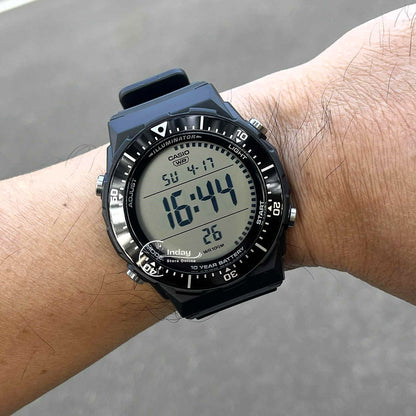 Casio Digital  Men's Watch AE-1700H-1A Resin Glass Resin Band Battery Life: 10 Years