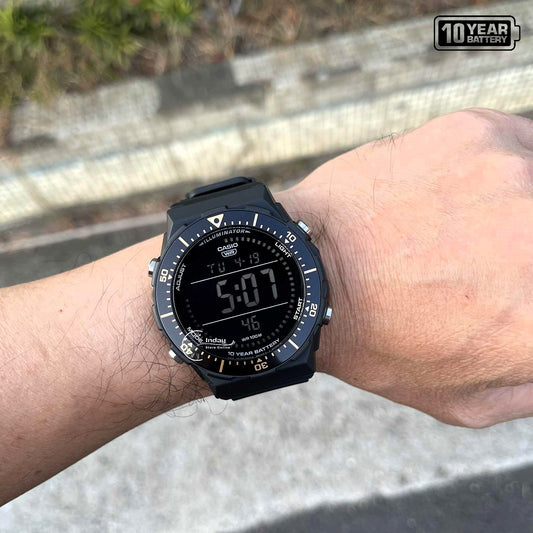 Casio Digital  Men's Watch AE-1700H-1B Resin Glass Resin Band Battery Life: 10 Years