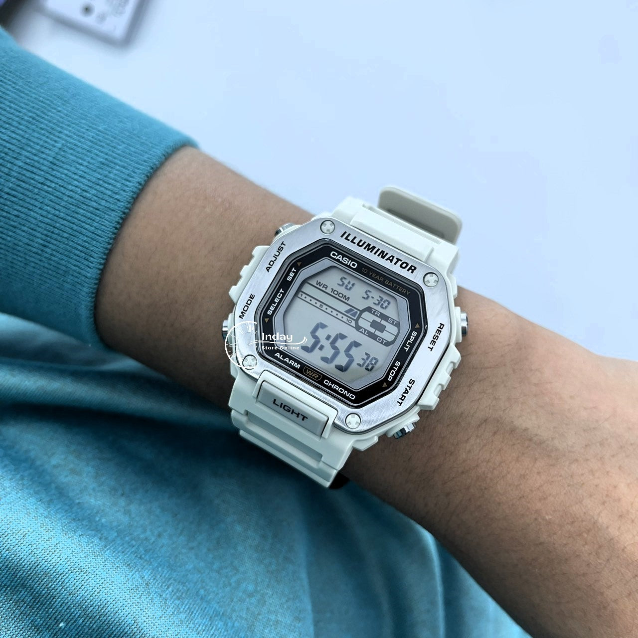 Casio Digital Men's Watch MWD-110H-8A Resin Band Resin Glass Battery Life: 10 years