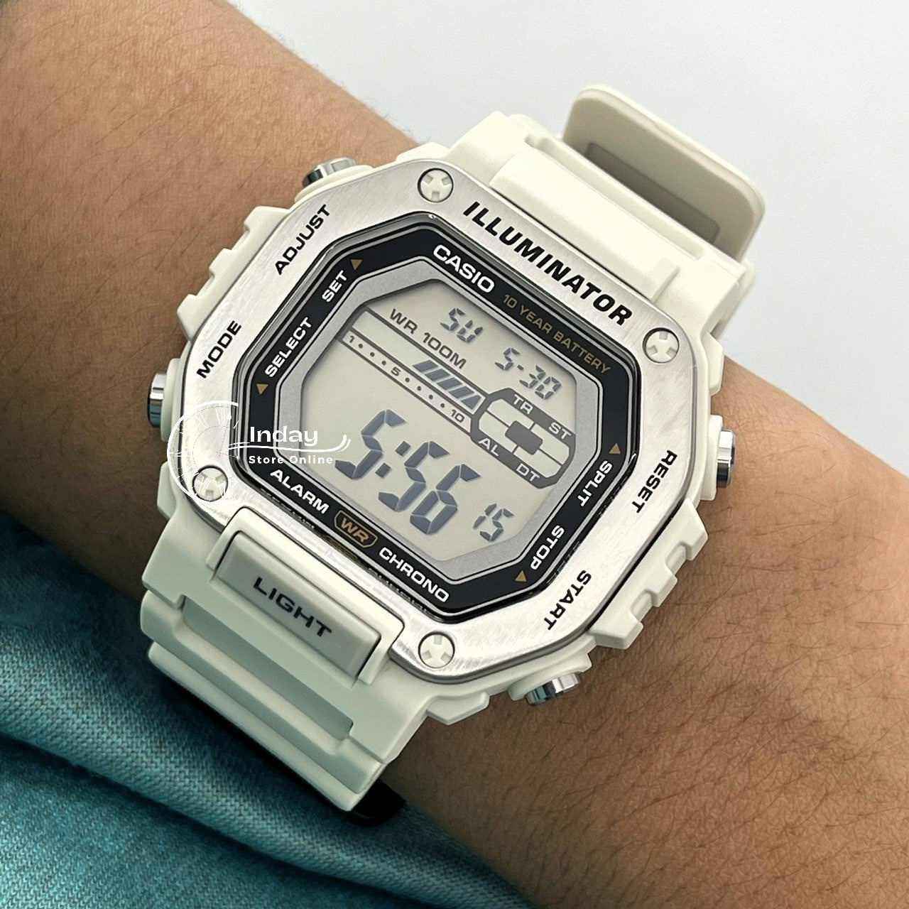 Casio Digital Men's Watch MWD-110H-8A Resin Band Resin Glass Battery Life: 10 years