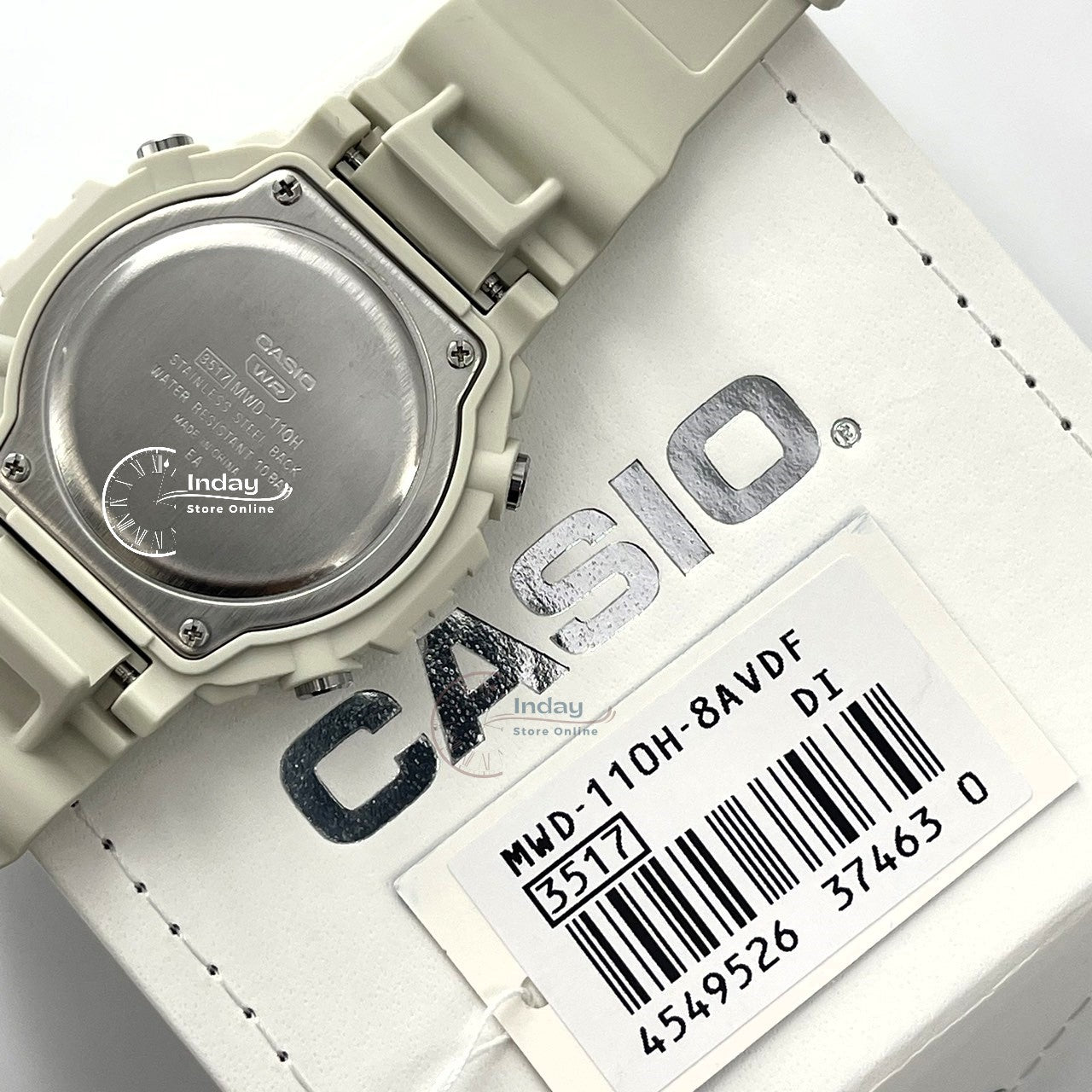 Casio Digital Men's Watch MWD-110H-8A Resin Band Resin Glass Battery Life: 10 years