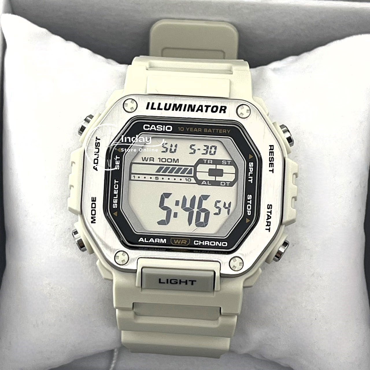 Casio Digital Men's Watch MWD-110H-8A Resin Band Resin Glass Battery Life: 10 years