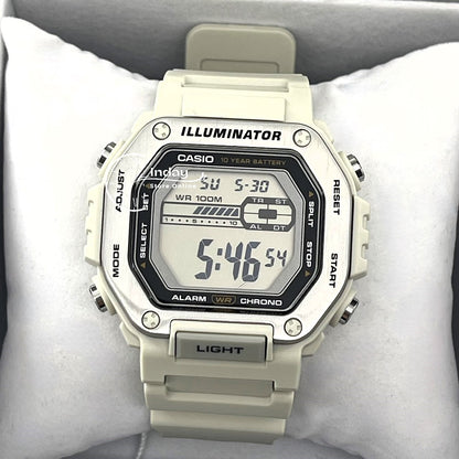 Casio Digital Men's Watch MWD-110H-8A Resin Band Resin Glass Battery Life: 10 years