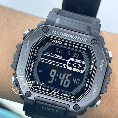 Casio Digital Men's Watch MWD-110HB-1B Resin Band Resin Glass Battery Life: 10 years