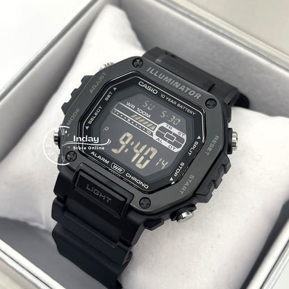 Casio Digital Men's Watch MWD-110HB-1B Resin Band Resin Glass Battery Life: 10 years