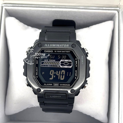 Casio Digital Men's Watch MWD-110HB-1B Resin Band Resin Glass Battery Life: 10 years