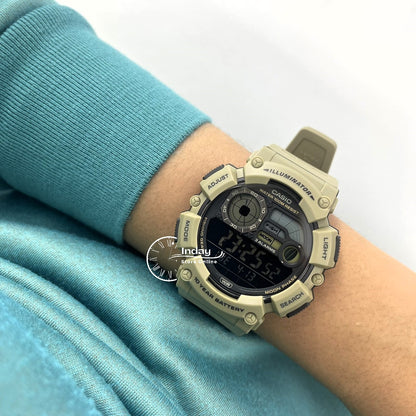 Casio Digital Men's Watch WS-1500H-5B Resin Band Resin Glass Battery Life: 10 years