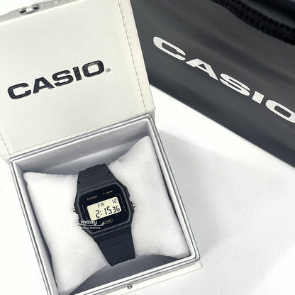 Casio Digital Women's Watch F-91WB-8A Bio-based Resin Band Battery Life: 7 years