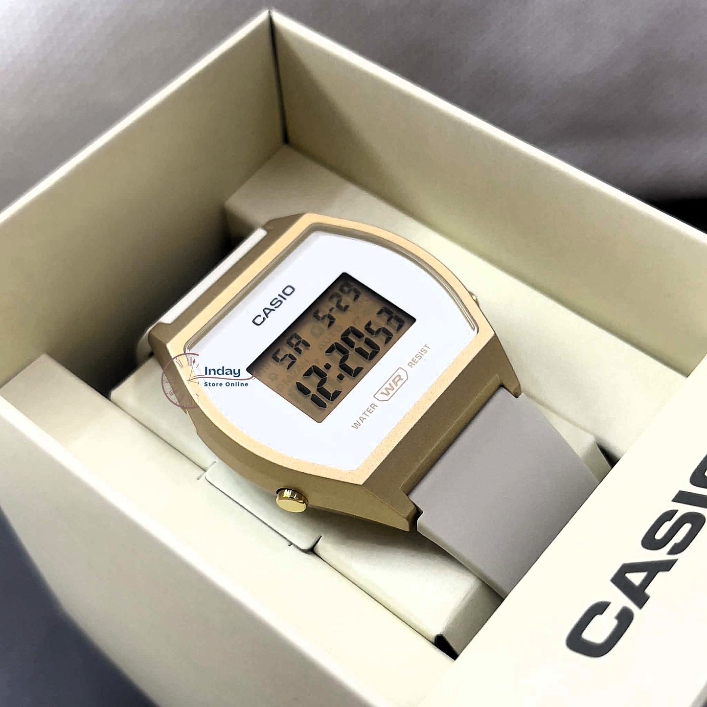 Casio Digital Women's Watch LW-204-9A Resin Glass Resin Band Battery Life: 3 Years