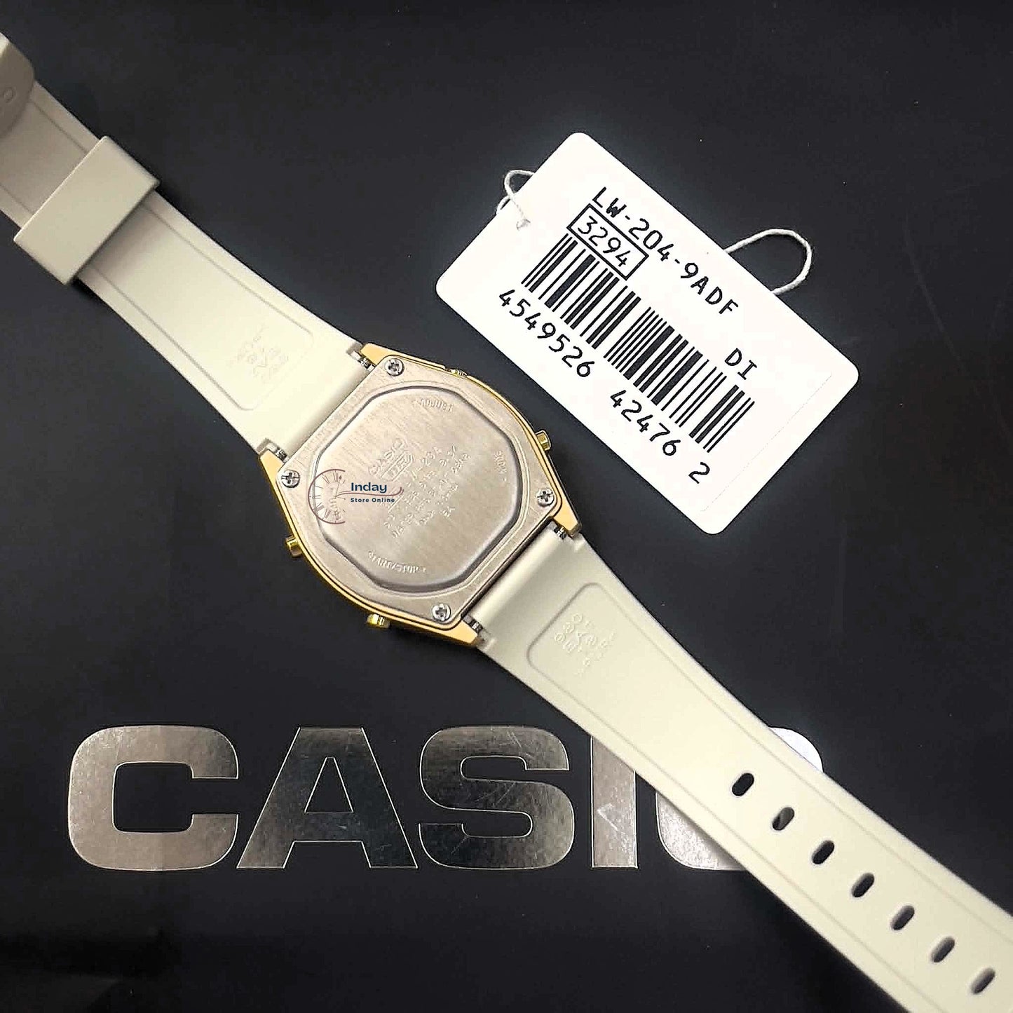 Casio Digital Women's Watch LW-204-9A Resin Glass Resin Band Battery Life: 3 Years