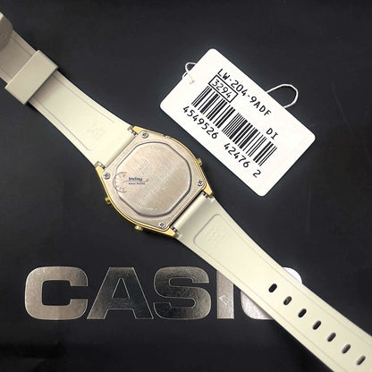 Casio Digital Women's Watch LW-204-9A Resin Glass Resin Band Battery Life: 3 Years