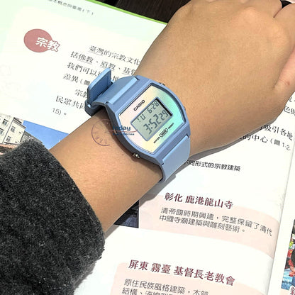 Casio Digital Women's Watch LW-205H-2A Digital Blue Color Resin Band Resin Glass